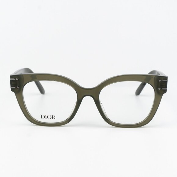 Dior Women Eyeglasses Green Demo Geometric DIORSIGNATUREO CD50054I 098 B2I NEW - Picture 1 of 10